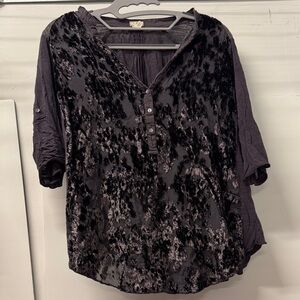 Anthropology Tiny Brand Whimsigoth Women's Tunic. Silk blend. Size M